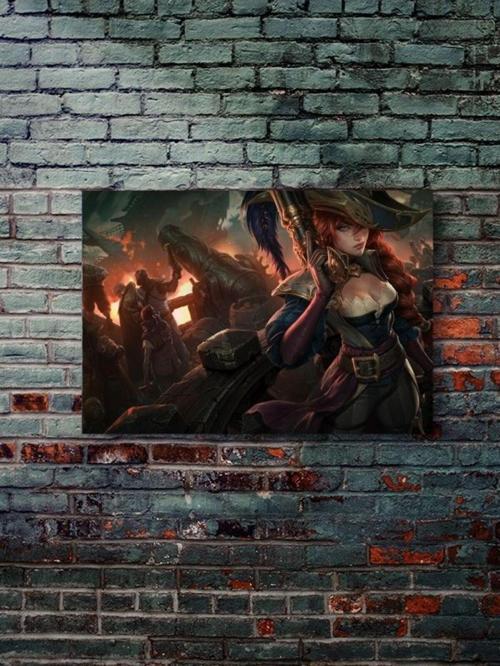 Oyun Posterleri, Özel Tasarım Kağıt Poster