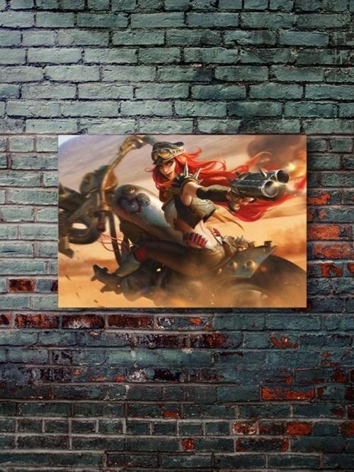 Miss Fortune - League Of Legends - Lol - Oyun Posterleri, Özel Tasarım Kağıt Poster
