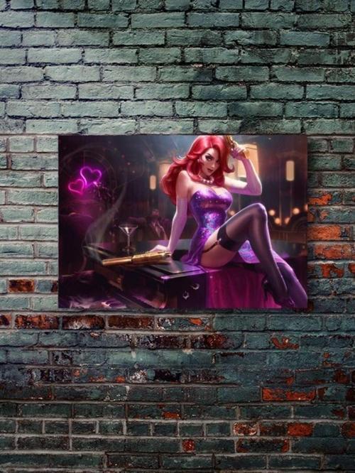 Miss Fortune League Of Legends Lol Oyun Posterleri Özel Tasarım Kağıt Poster