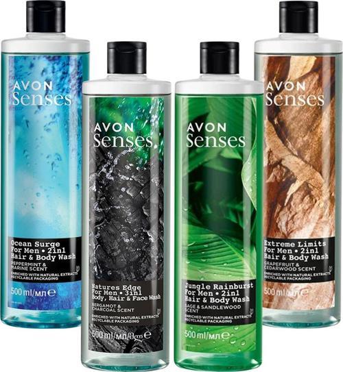 Nane Deniz Adaçayı Sandal Greyfurt ve Bergamot Kolu Erkek Duş Jeli Paketi