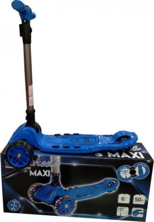 Scooter Cool Wheels Işıklı Maxi Mavi Twist Scooter 5+