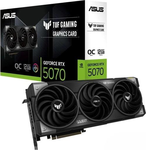 TUF Gaming GeForce RTX 5070 OC 12GB DLSS 4 192 Bit GDDR7 Ekran Kartı