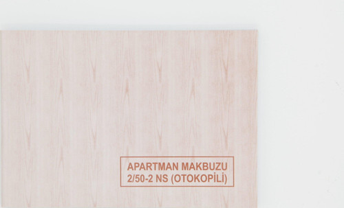 Apartman Makbuzu 2 Nüsha 2*50