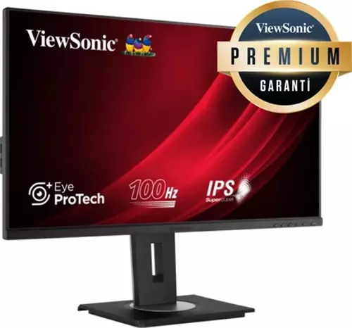 Vıewsonıc VG2748A-2 Workpro Monıtor 27 5ms 60HZ IPS 1920X1080 Fhd 250 VGA HDMI Dp 16:9 50M:1 16.7m Hoparlor 3 Kenar Cercevesız Flıck