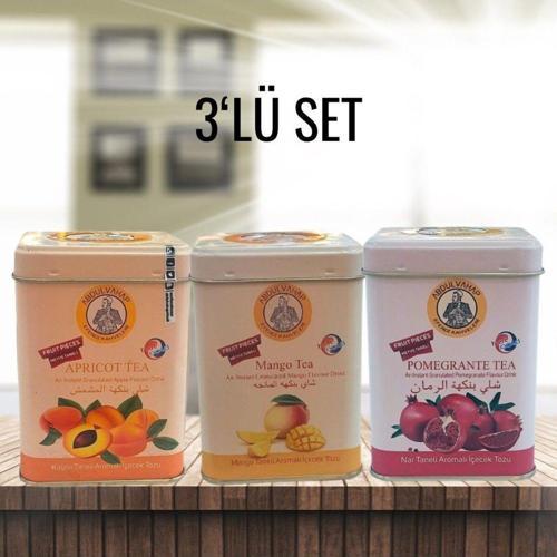 Abdulvahap Efendi Kayısı-Mango-Nar Çay 250 Gr 3'Lü Set 3 Al 2 Öde