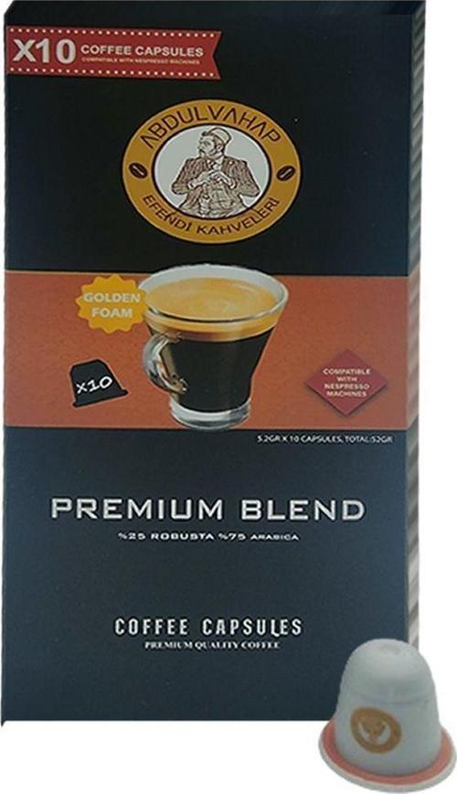 Abdulvahap Efendi Premium Blend Kapsül 10'Lu 52 Gr