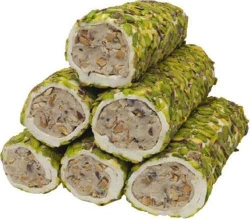 File Fıstık Sütlü Bademli Sarma Lokum