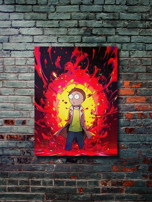 Rick And Morty - Film & Dizi Posterleri, Özel Tasarım Kağıt Poster, Duvar Sanatı