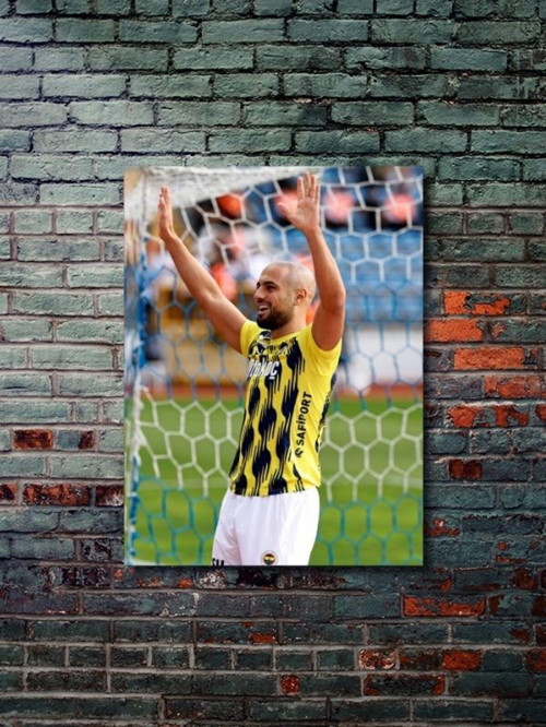 Sofyan Amrabat - Fb - Posterleri - Spor Posterleri, Takım Posterleri Özel Tasarım Kağıt Poster