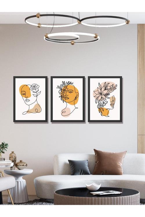Modern Sanatsal Uv Baskı Mdf Art Tablo Evinize Şıklık Katın Minimalis Art 40X30 Cm