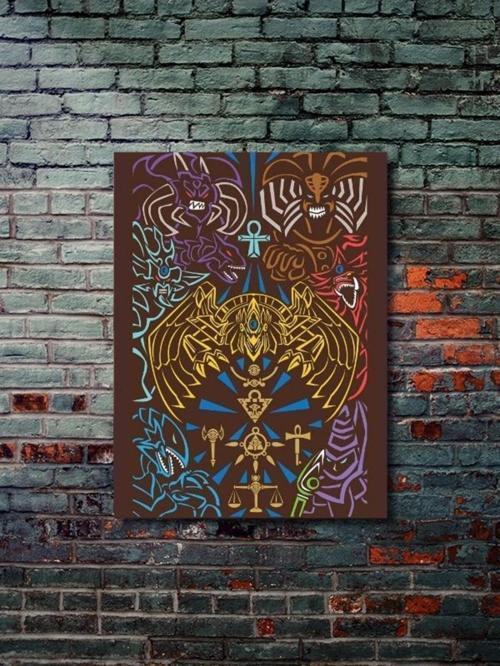 Yugioh - Yugioh - Anime & Manga Posterleri, Özel Tasarım Kağıt Poster