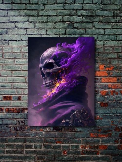 Ghost Rider - Marvel - Dizi, Film Ve Karakter Özel Tasarım Poster Serisi, Eşsiz Tasarım,