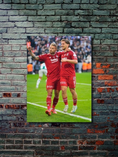 Ciro Ve Semih - Bjk - Spor Posterleri, Takım Posterleri Özel Tasarım Kağıt Poster