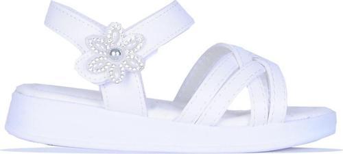 Skuaıter 7180 Cansu Beyaz Kız Çocuk Sandalet