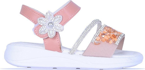 Skuaıter 8110 Barbie Taşlı Kız Çocuk Sandalet