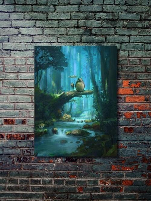 Komşum Totoro - Anime & Manga Posterleri, Özel Tasarım Kağıt Poster