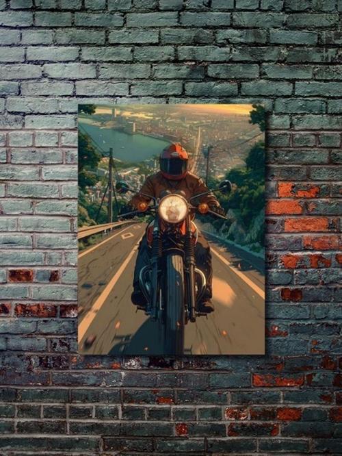 Karma Motosiklet Posterleri, Eşsiz Tasarım Motosiklet Posterleri, Özel Tasarım Kağıt Poster