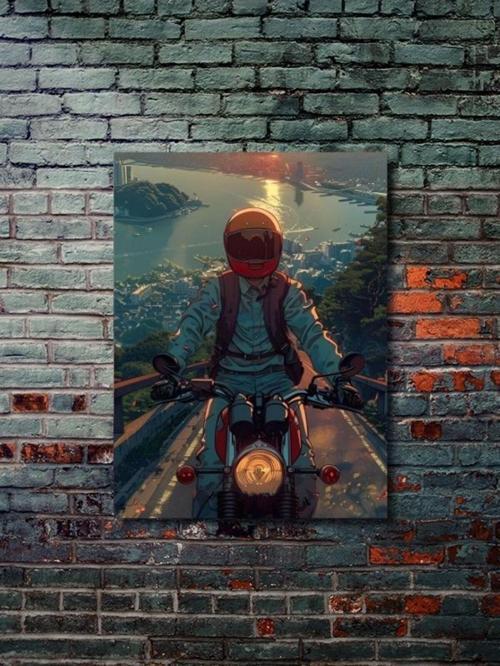 Karma Motosiklet Posterleri, Eşsiz Tasarım Motosiklet Posterleri, Özel Tasarım Kağıt Poster