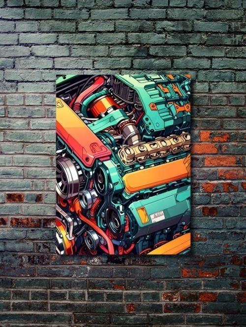 Motor Posterleri, Eşsiz Tasarım Otomobil Ve Motosiklet Posterleri, Özel Tasarım Kağıt Poster