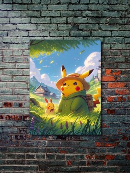 Pikachu - Pokemon - Anime & Manga Posterleri, Özel Tasarım Kağıt Poster