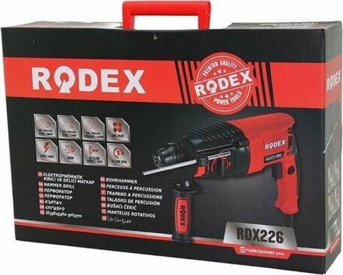 ELEKTROPNÖMATİK KIRICI - DELİCİ MATKAP 0-1100RPM 800W 3J SDS PLUS AHŞ:30MM-BET:26MM-MTL:13MM RDX-226-Findit