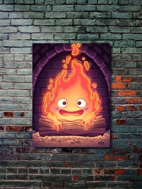 Yürüyen Şato (Howl'S Moving Castle) - Anime & Manga Posterleri, Özel Tasarım Kağıt Poster