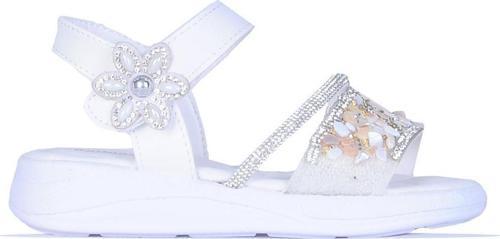 Skuaıter 8110 Barbie Taşlı Kız Çocuk Sandalet