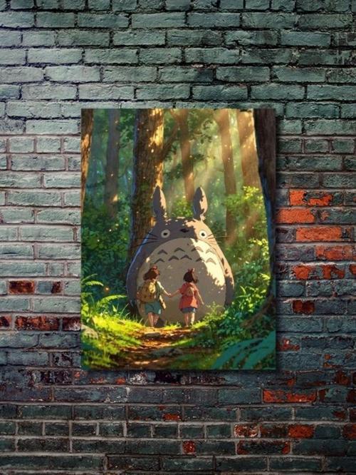Yürüyen Şato (Howl'S Moving Castle) - Anime & Manga Posterleri, Özel Tasarım Kağıt Poster