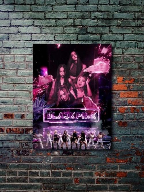 Black Pink - Müzik & Grup Posterleri, Özel Tasarım Kağıt Poster, Duvar Sanatı