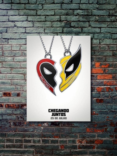 Deadpool & Wolverine Film Afiş - Film & Dizi Posterleri, Özel Tasarım Kağıt Poster, Duvar Sanatı