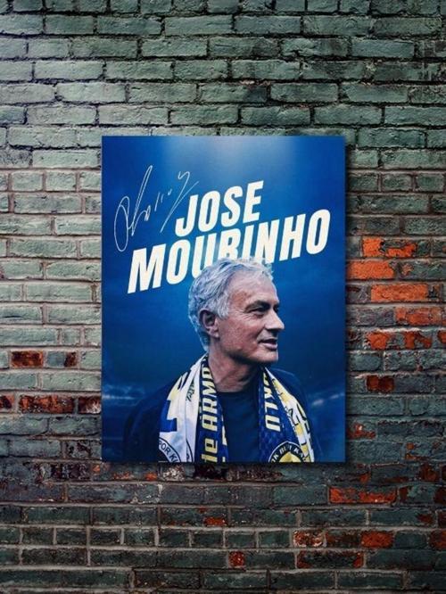 Jose Mourinho - Fenerbahçe - Spor Posterleri, Takım Posterleri Özel Tasarım Kağıt Poster,