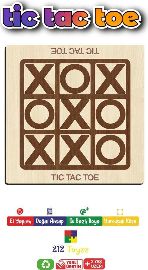 Tıc-Tac-Toe Strateji Oyunu (Tic-Tac-Toe, Xox, Oxo)