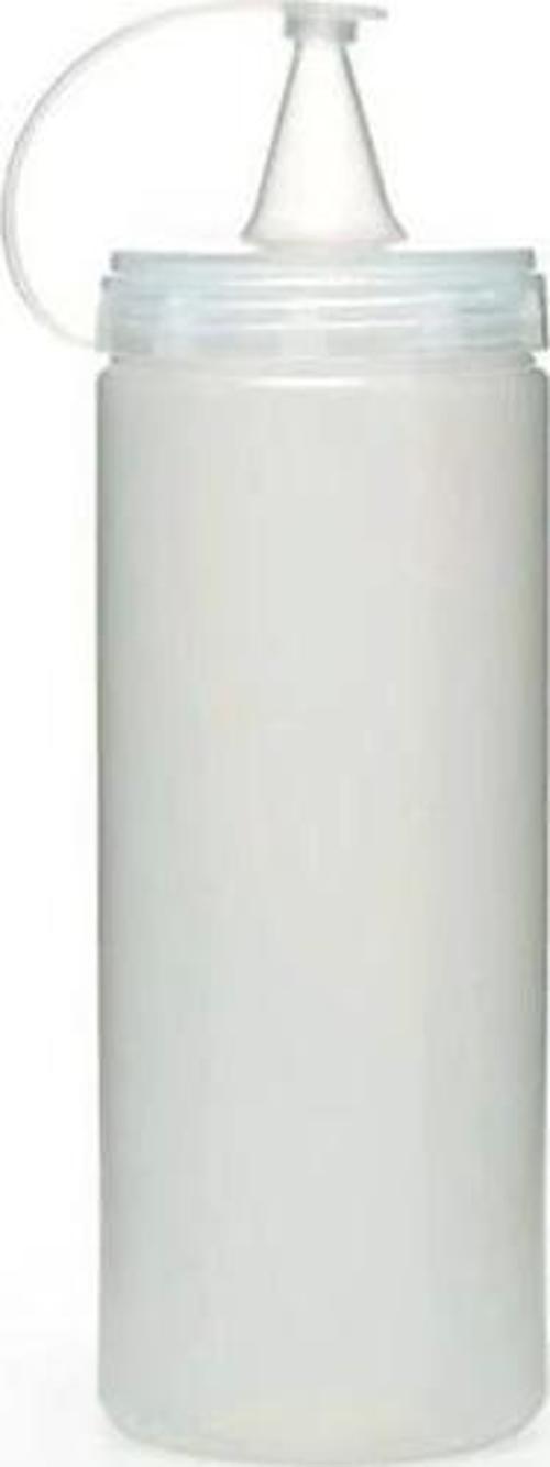 Şeffaf Kapaklı Sızdırmaz Yağlık Sosluk Şişesi Plastik Yağdanlık 400 Ml Ap-9028