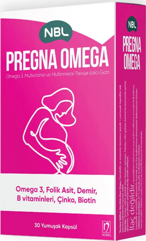 Pregna Omega 30 Kapsül