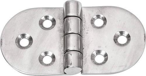 Paslanmaz Krom Oval Menteşe 38x71mm M3871