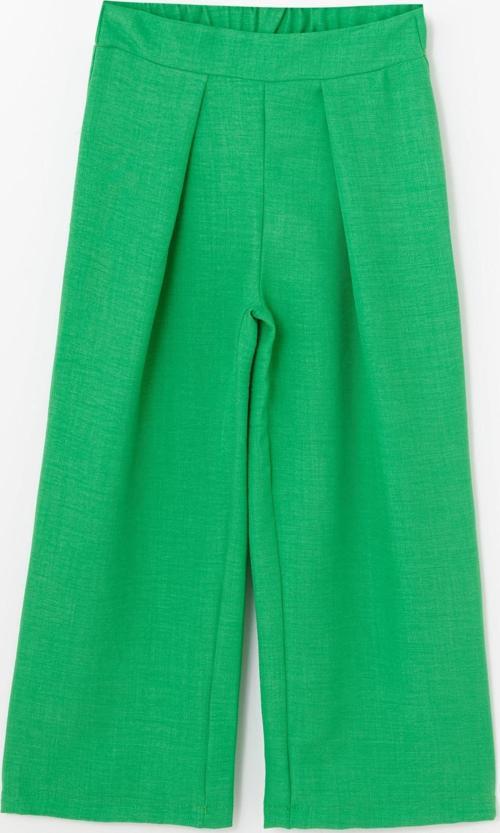 Kız Çocuk Beli Lastikli Keten Pantolon