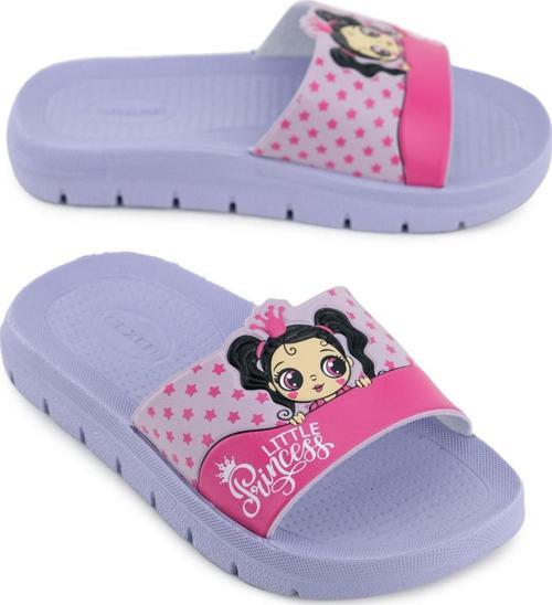 Little Princess Yazlık Kız Çocuk PU Islak Zemine Uygun Rahat Taban Ev Bahçe Banyo Havuz Terlik