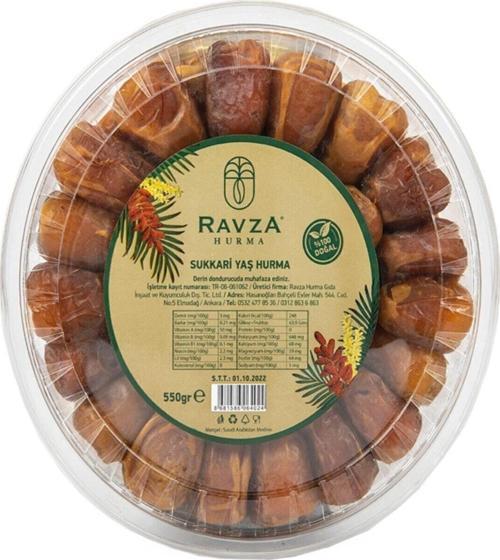 Sukkari Taze - Yaş Hurma - 500Gr. Paket Sukkari