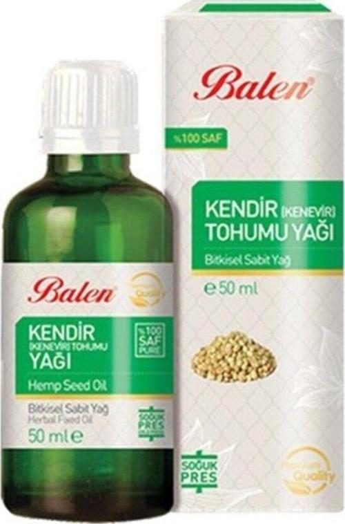 Kendir (Kenevir) Tohumu Yağı 50 Ml