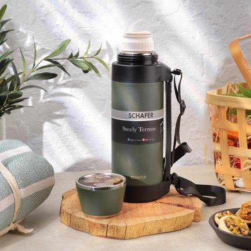 Steely Termos 1.5 L-Yeşil