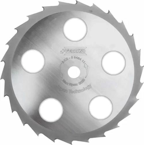 Motorlu Tırpan Japon Bıçak Daire Testere 255mm Delikli Gri