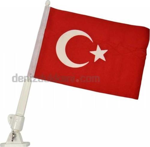 Türk Bayraklı Plastik Bayrak Direği Katlanabilir