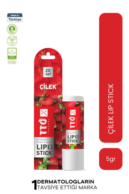 X Çilek Aromalı Lip Stick 20 SPF Korumalı