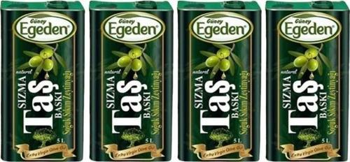 Egeden 20 Lt Natürel Sızma Taş Baskı Soğuk Sıkım Z.Yağı 03 Asit