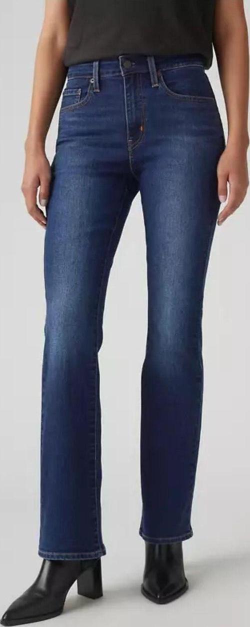 Kadın 725 Yüksek Bel Bootcut Jeans Kot Pantolon - 18759-0196