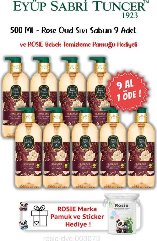 9 AL 7 ÖDE Rose Oud Sıvı Sabun 500 ML ve ROSIE Hediyeli