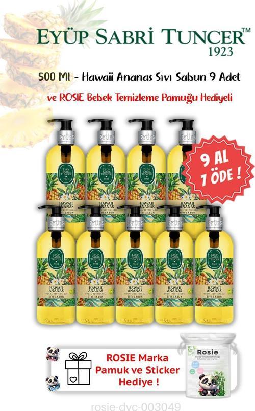9 AL 7 ÖDE Sıvı Sabun Hawaii Ananas 500 ML ve ROSIE Hediyeli
