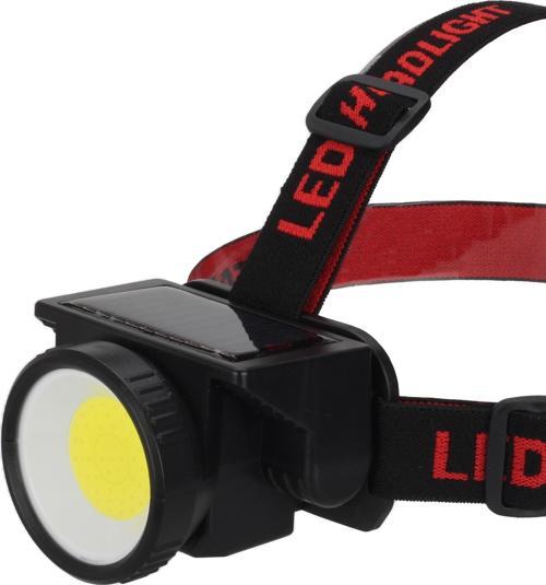 COB Led USB Solar Şarjlı Kafa Lambası PT-5220