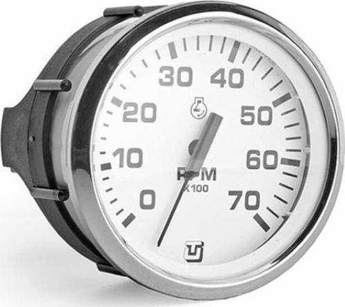 Uflex F08 Devir Göstergesi 0-7000 RPM Beyaz