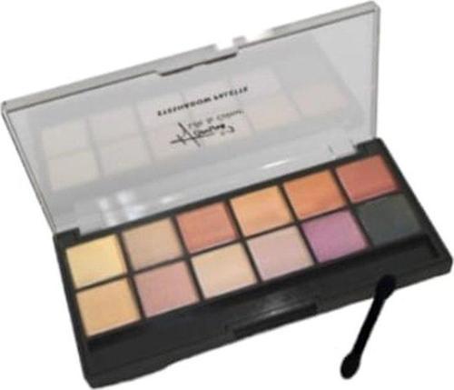LIFE & COLOUR EYESHADOW PALETTE PINK SAND 12Lİ FAR PALETİ